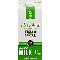 Big Island Dairy Milk Low Fat 1% Milkfat Half Gallon - 1.89 Liter - Image 2