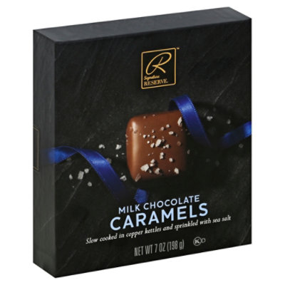 Signature Reserve Caramels Milk Chocolate - 7 Oz