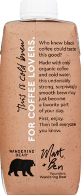 Wandering Coffee Cold Brew Black - 11 Fl. Oz. - Image 3