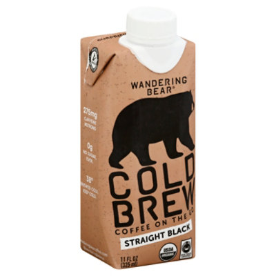 Wandering Coffee Cold Brew Black - 11 Fl. Oz. - Image 1