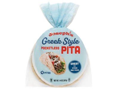 Joseph's Greek Style Pocketless Pita Bread - 4 Count - Image 2