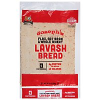 Josephs Lavash Bread Flax 4 Count - 9 Oz - Image 3