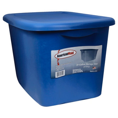 American Maid 10 Gallon Tote With Lid - Each - Image 1