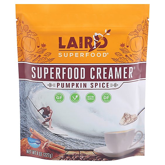 Laird Superfood Creamer Pumpkin Spice - 8 Oz