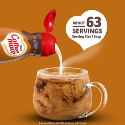 Coffee mate Snickers Liquid Coffee Creamer - 32 Fl. Oz. - Image 4