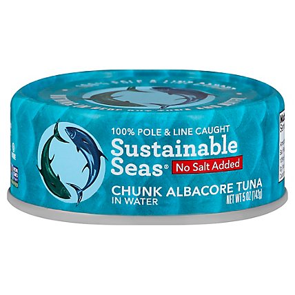 Sustainab Tuna Albcre Watr No Salt - 5 Oz - Image 3