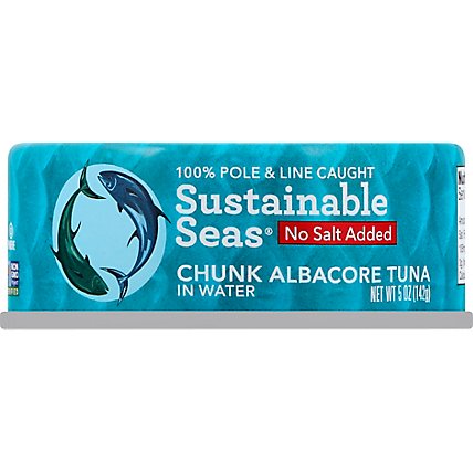 Sustainab Tuna Albcre Watr No Salt - 5 Oz - Image 2