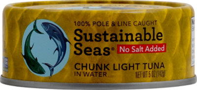 Sustainab Tuna Lt Chnk Watr No Salt - 5 Oz - Image 2