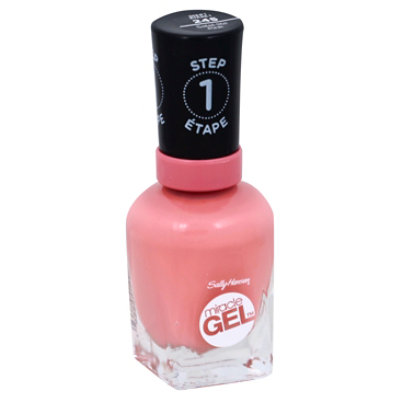 Sally Hansen Miracle Gel Nail Polish Satel Lite Pink - Each