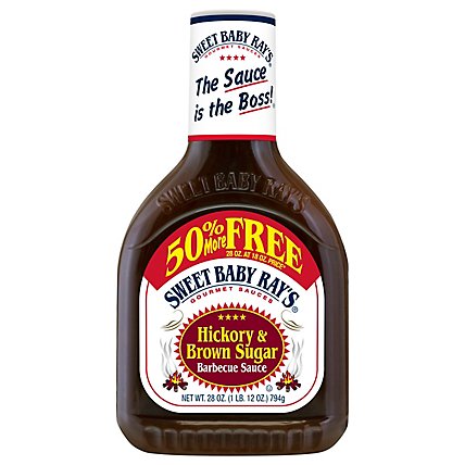 Sweet Baby Rays Hickory Barbeque Sauce - 28 Oz - Image 3