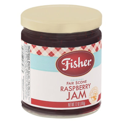 Fisher Jam Raspberry Original Fair Scone - 12 Oz. - Image 1