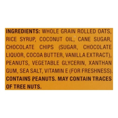 Bobos Oat Bites Pnt Btr Choc Chip - 6.5 Oz - Image 4