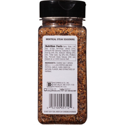 McCormick Grill Mates Montreal Steak Seasoning - 14.5 Oz - Image 6
