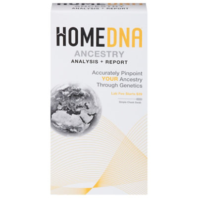 HomeDNA Collection Kit Ancestry Analysis + Report - Each - Image 1