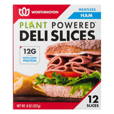 Worthingt Slices Ham Meatless - 8 Oz - Image 3