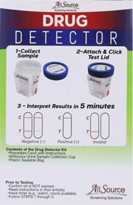 AllSource Home Drug Detector 14 Drugs Tested - Each - Image 3