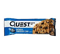 Quest Bar Protein Bar Oatmeal Chocolate Chip - 2.12 Oz