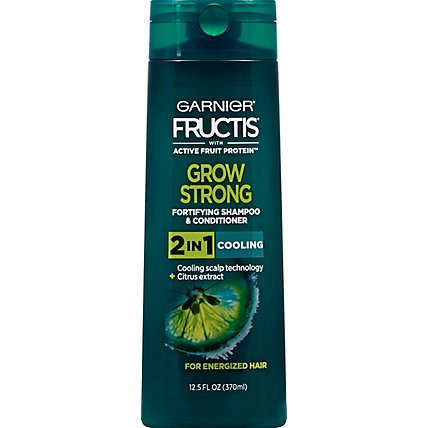 Fructis Grow Strong Cooling 2n1 - 12.5 Fl. Oz. - Image 2