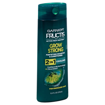 Fructis Grow Strong Cooling 2n1 - 12.5 Fl. Oz. - Image 1