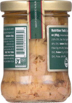 Tonnino Tuna Fillet Olive Oil Oregano Fad Free Glass Jar - 6.7 Oz - Image 6