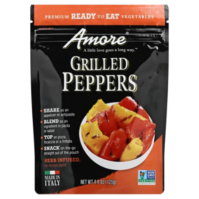 Amore Peppers Grilled - 4.4 Oz - Image 1