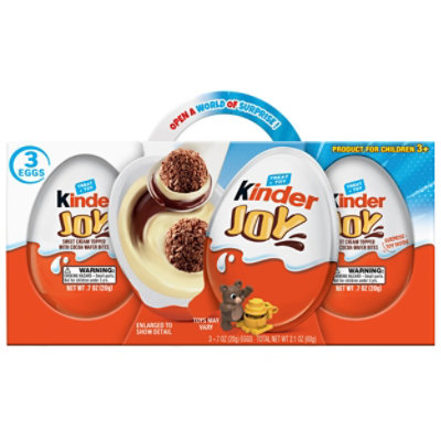 kinder joy 3 pack