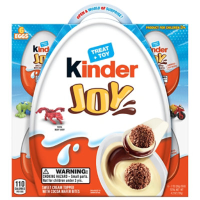 Kinder Joy 6 Pack 4 2 Oz Albertsons