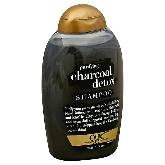 OGX Purifying + Charcoal Detox Shampoo - 13 Fl. Oz.
