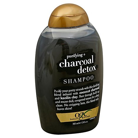 OGX Purifying Plus Charcoal Detox Shampoo - 13 Fl. Oz.