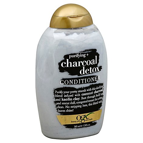 OGX Purifying Plus Charcoal Detox Conditioner - 13 Fl. Oz.