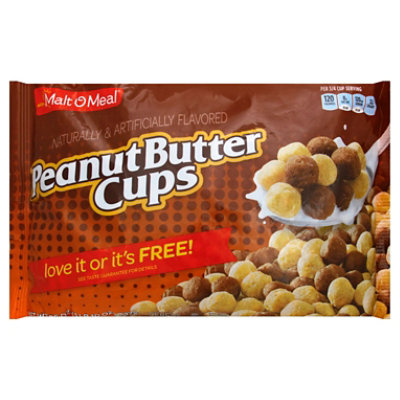 Malt-O-Meal Cereal Peanut Butter Cups - 26 Oz