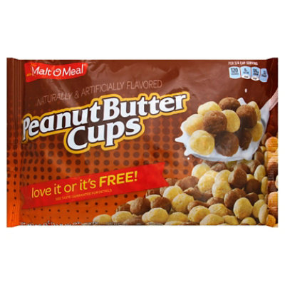 Malt O Meal Cereal Peanut Butter Cups 26 Oz Albertsons