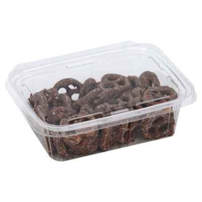 Dark Chocolate Pretzels - 6 Oz - Image 1