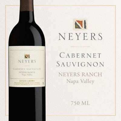 Neyers Ranch Cabernet Sauvignon Napa Valley Wine Bottle - 750 Ml