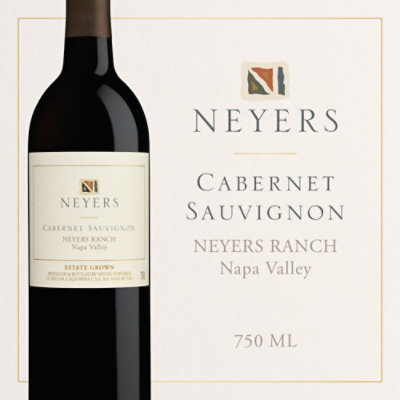 Neyers Cabernet Sauvignon Neyers Ranch Napa Valley Wine Bottle - 750 Ml