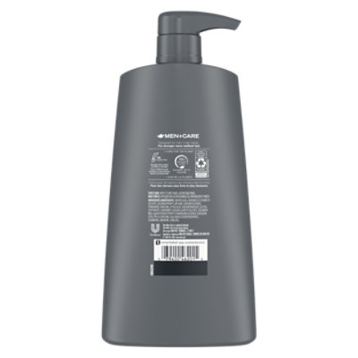 Dove Men+Care Shampoo + Conditioner 2 in 1 Thick to Strong - 25.4 Fl. Oz. - Image 3