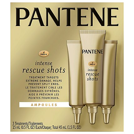 Pantene Pro-V Intensive Repair Rescue Shots Hair Ampoules - 3-0.5 Oz - Image 3