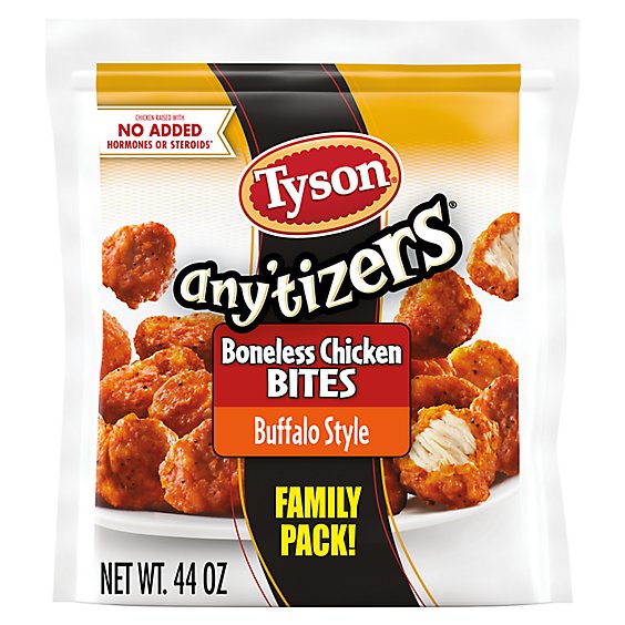 Tyson Anytizers Buffalo Style Boneless Chicken Bites - 44 Oz