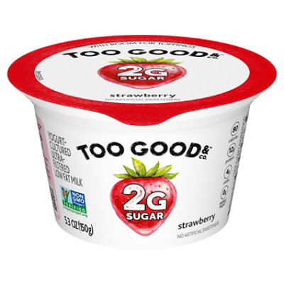 Two Good Yogurt Greek Low Fat Strawberry - 5.3 Oz