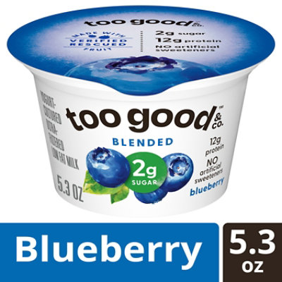 Light & Fit Two Good Yogurt Greek Lowfat Blueberry - 5.3 Oz - Image 2