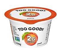 Two Good Peach Low Fat Lower Sugar Greek Yogurt - 5.3 Oz