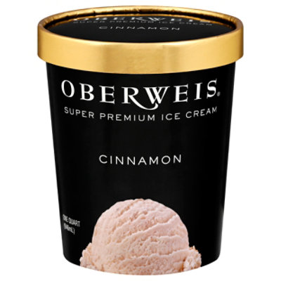 Oberweis Cinnamon Ice Cream - 32 Oz - Image 3