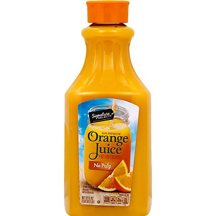 Signature SELECT Orange Juice No Pulp - 52 Fl. Oz. - Image 2