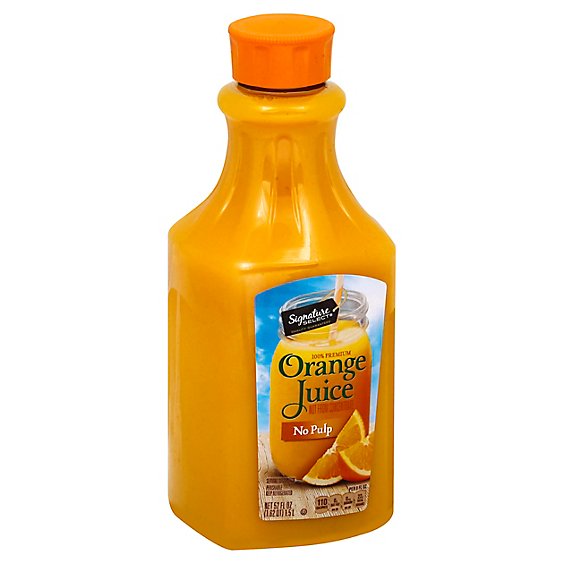 Signature SELECT Orange Juice No Pulp - 52 Fl. Oz.