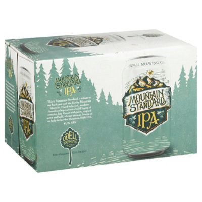 Odell Brewing MountaIn Standard IPA Beer In Cans - 6-12 Fl. Oz. - Image 1