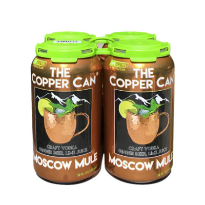 The Copper Can Moscow Mule - 4-12 Fl. Oz. - Image 1