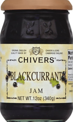 Chivers Jam Blackcurrant - 12 Oz - Image 2