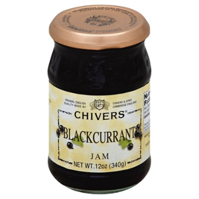 Chivers Jam Blackcurrant - 12 Oz
