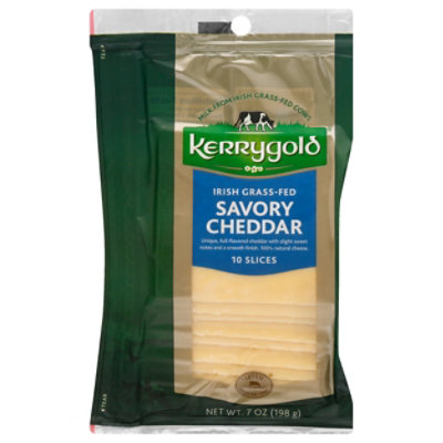  Kerrygold Savory Cheddar Slices - 7 Oz 