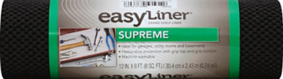 Duck Easy Liner Shelf Liner Non Adhesive Supreme Black 12 Inch X 7 Feet - Each - Image 2